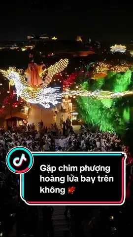 ✨ “Thanh Minh Thượng Hà Viên ở Lạc Dương – nơi phượng hoàng bay lượn trên trời, show ánh sáng hoành tráng đến nỗi ai xem cũng phải trầm trồ 🐦.  Ace Có ai muốn check-in ở đây không?” #DuLịchTrungQuốc #duet #fyp #xh #viralvideo 