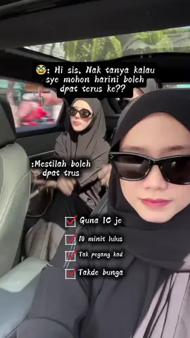 #mudahlulus✅ #pinjamanberlesen #mykad #malaysiatiktok #fyp 