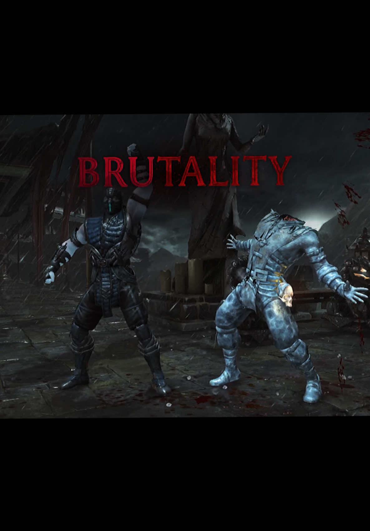 Feel the chill of despair #mkx #subzero #scorpion #mortalkombat #linkuei 