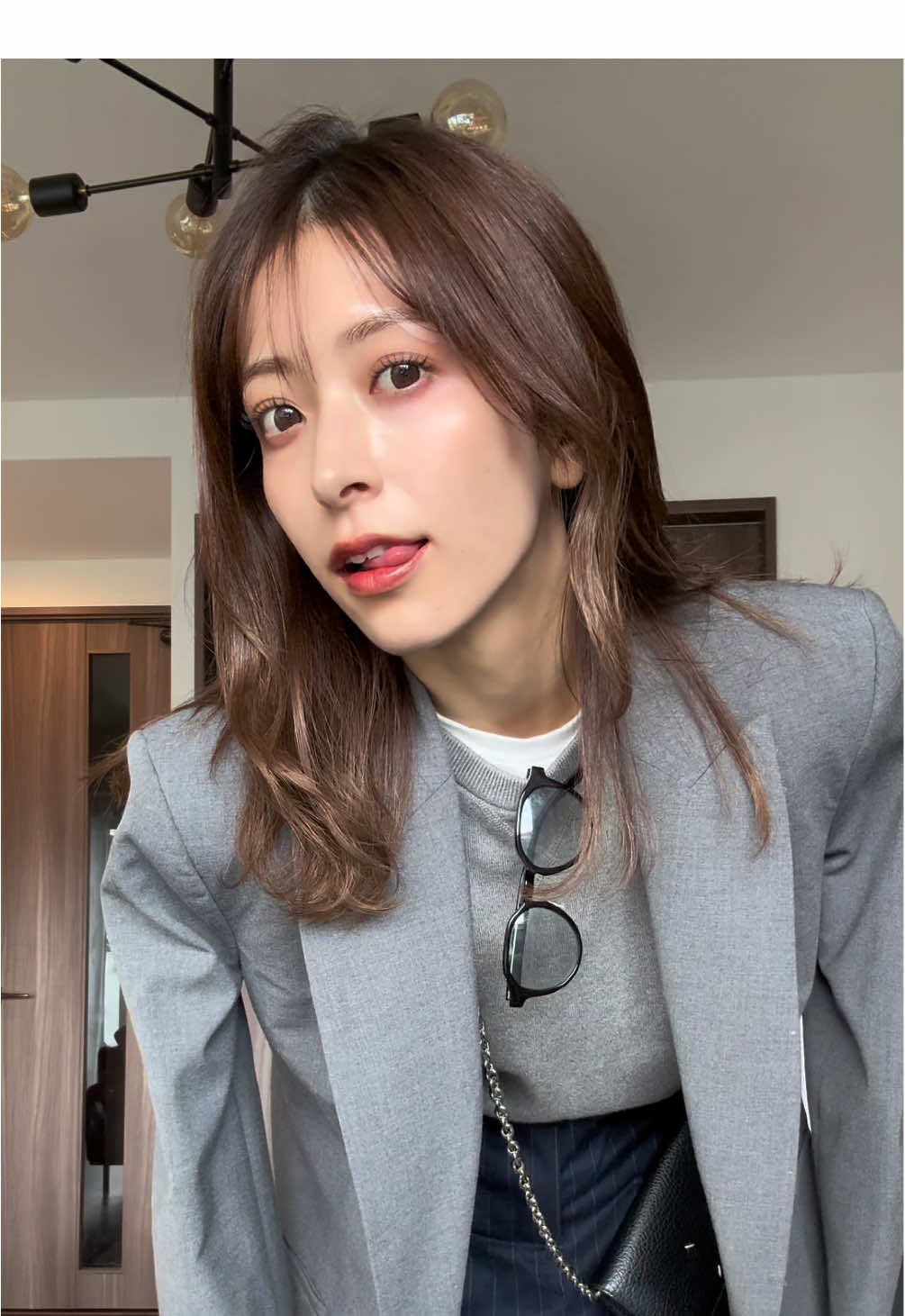 チャックはしっかりと閉めて、秋も楽しんでこー🤎