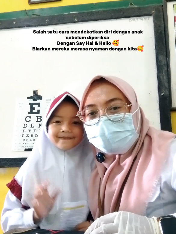 UKS SDN Purwoharjo, sehat2 anak2 hebat 💪😍
