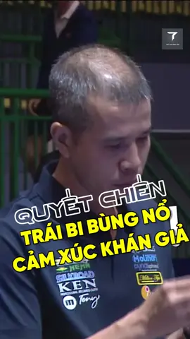 QUYẾT CHIẾN KHIẾN KHÁN GIẢ PHẤN KHÍCH VÌ THÍCH ĐỦ LÀ ĐỦ #tranquyetchien #bida #carom #carom3băng #3cushionshot #billiards #3băng #quyếtchiến