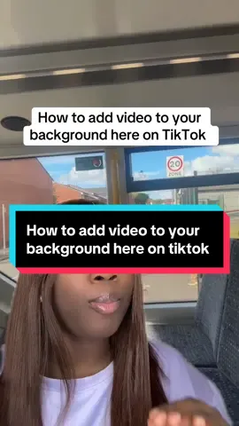 How to add video to your background here on TikTok #newbeginners #newontiktok #tiktoktips #creatortips #drqueenzoe 