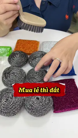 11 món vệ sinh nhà bếp: cọ xoong nồi, giẻ rửa bát, bàn chải đánh bồn #ngahamina #coxoongnoi #gieruabat 