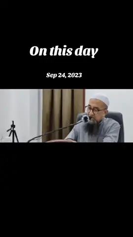 #onthisday #uai #ustazazharidrus 