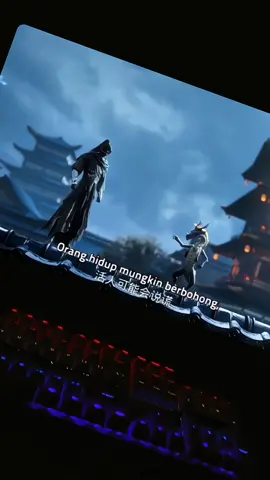 Manusia hidup bersembunyi di balik kata, manusia m4ti berdiam di balik kebenaran. #donghuaedit #fypシ 