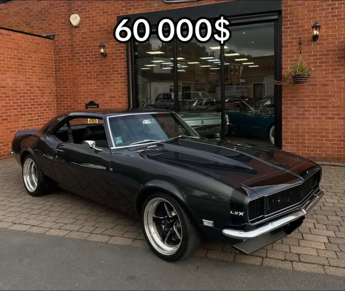 🚗 Chevrolet Camaro LS3  📆 1968 рік.  💰 60 000$ ⚙️ 6.2 Бензин 🕹 Механіка 🛣️ 35 000 км. ☎️ Номер в нашем Instagram  🌃 Київ Restomod 1968 року випуску з 6-ступінчастою механічною коробкою передач T56. Колір GM Ashen Grey Metallic, чорні шкіряні ковшеподібні сидіння Pro-Touring та чорний салон. 18-дюймові колеса Weld Racing з шинами Falken Azentis RT. GM 6.2L LS3 потужністю 500 кінських сил Механічна 6-ступінчаста T56 Шатуни Eagle Колінчастий вал Eagle з кованого металу Колінчастий вал з кованого металу Diamond Високопродуктивні підшипники шатунів King XP Високопродуктивні корінні підшипники King XP Болти шатунів ARP 2000 24-зубчастий релюктор Чотириважільна підвіска Світлодіодні фари Halo Світлодіодні задні ліхтарі Дискові гальма з перфорацією та прорізами на всіх колесах Оригінальні зварні гоночні колеса Кастомна центральна консоль Датчики Dakota® Вінтажний кондиціонер Air° Радіо RetroSound® Bluetooth® Комплект багажника TMI Повністю регульована підвіска coilover Тяга Panhard Диференціал підвищеного ковзання _________________________________________________ ⠀ ⠀❗️Наш канал TELEGRAM в описании профиля❗️ ⠀ ⠀ ⠀ ⠀ ⠀ ⠀🚗 Больше авто в профиле😉 ⠀ ⠀ ⠀ ⠀ ⠀ ⠀ ⠀ ⠀ ⠀ ⠀Для размещения авто пишите в Direct✍️ ⠀ ⠀ ⠀  _________________________________________________ #камаро #шевроле #camaro #chevrolet #chevroletcamaro 