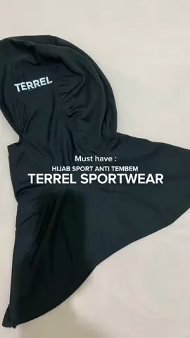Hijab sport anti tembem dari @TERREL SPORTSWEAR #fyp #hijabsport #hijabantitembem #hijabolahraga #terrelsportwear 