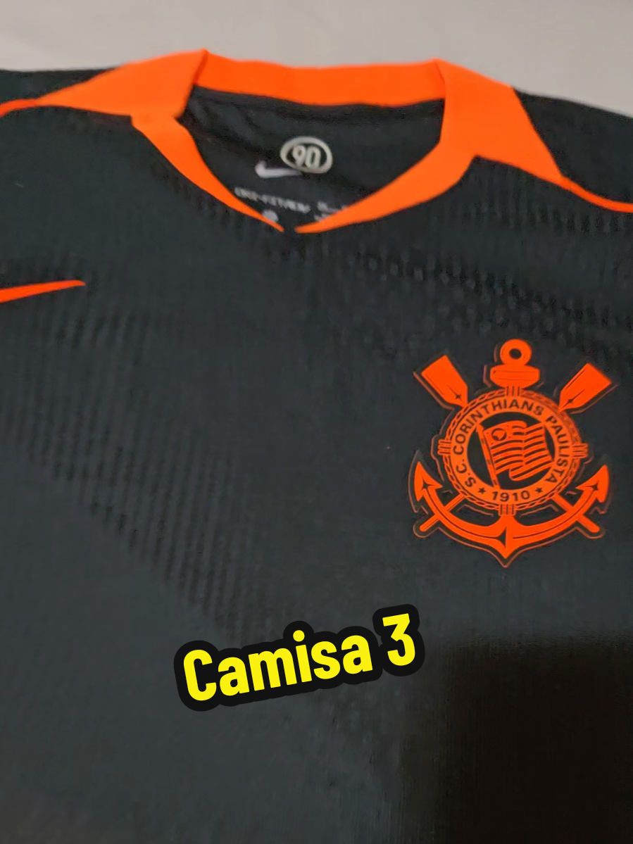 Unboxing camisa 3 modelo jogador. #camisaoriginal #vaicorinthians #camisasdefutebol #robsontakeda #timao 