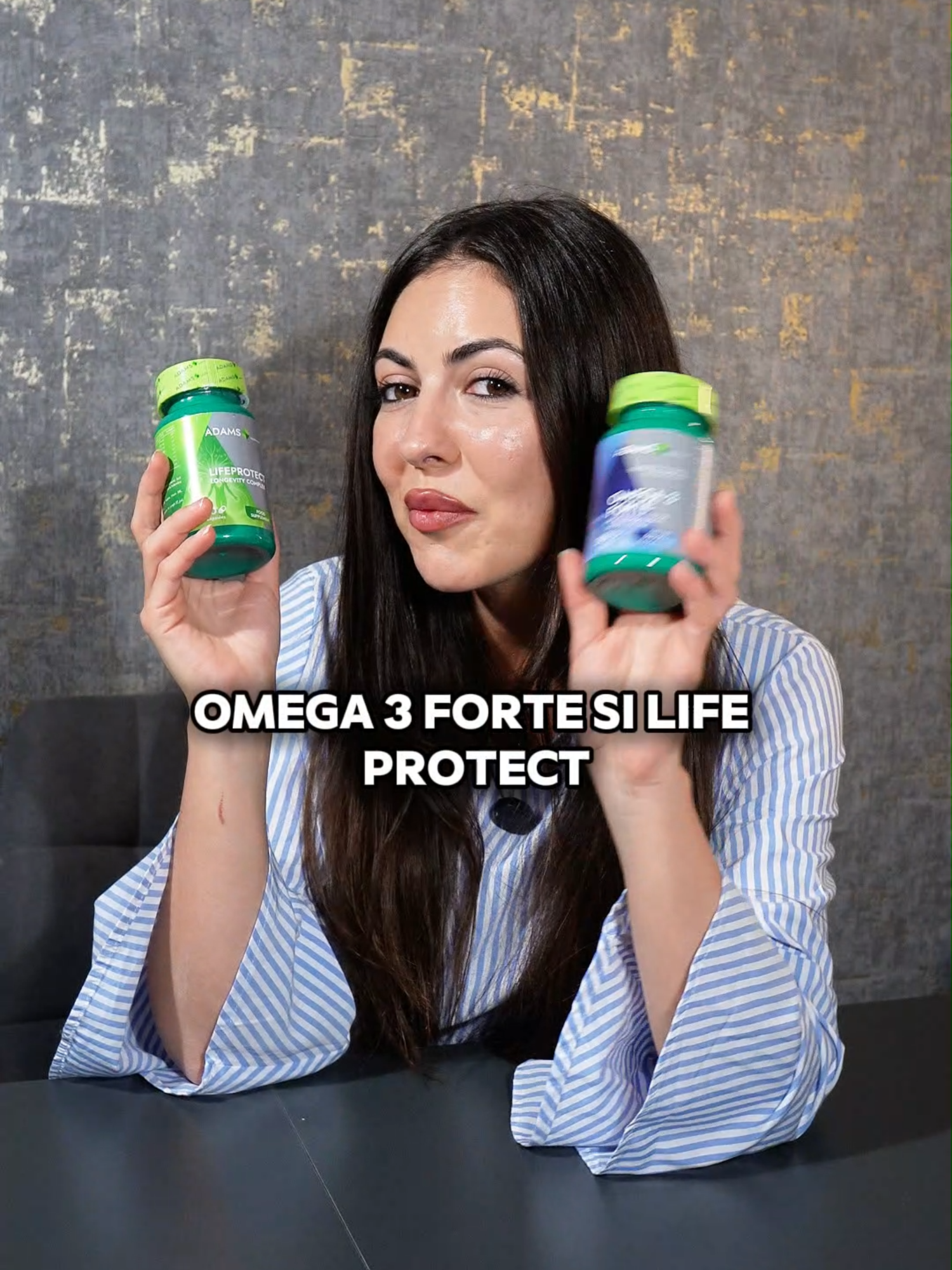 LifeProtect & Omega 3 Forte – echilibrul perfect pentru sănătate 💙 #adamssupplements #foodsupplements #lifeprotect #omega3