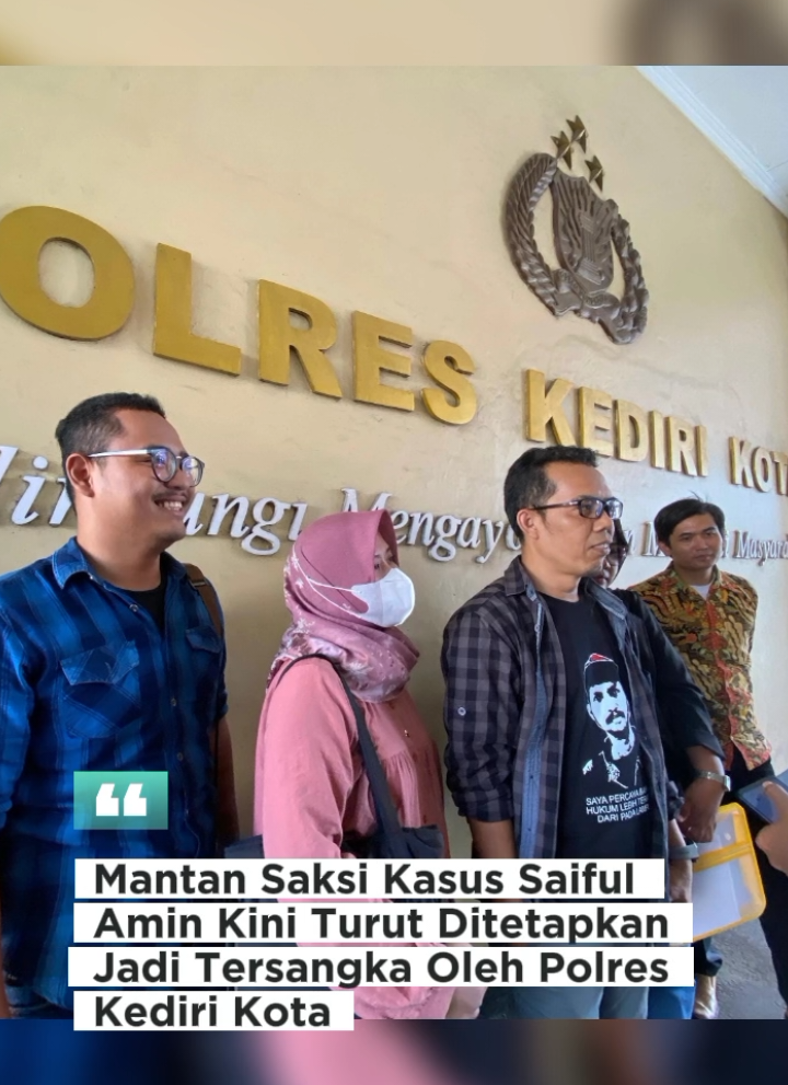 Saiful Amin kini resmi ditetapkan sebagai tersangka oleh pihak berwenang. Penetapan ini merupakan hasil pengembangan dari kasus yang tengah bergulir dan setelah penyidik menemukan alat bukti yang cukup. Kasus ini masih terus dikembangkan dan pihak berwajib akan segera mengumumkan langkah selanjutnya. Pantau terus update terbarunya hanya di sini! 📡⚖️ #BeritaTerkini #SaifulAmin #Tersangka #UpdateKasus #WartegInfo 