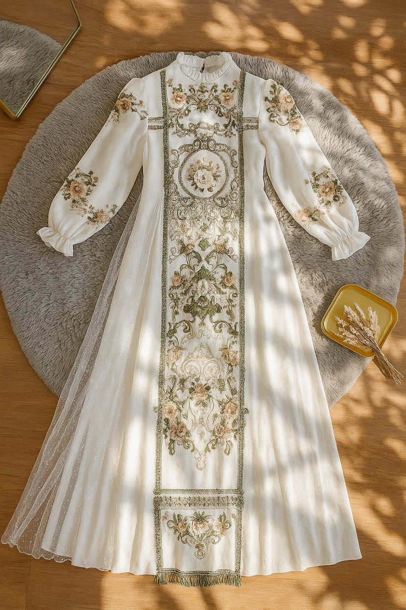 Gamis SALMA Dres silk premium gamis wanita kekinian mewah simpel elegan#gamismewah#gamiskekinian#gamissyari#gamissilk#fyp 