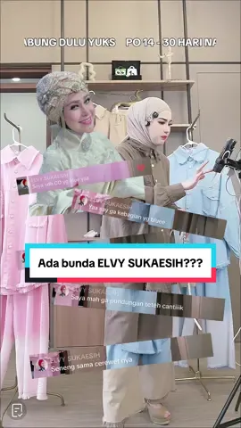 Aaaa ada bunda @ELVY SUKAESIH  🤭😍 checkout warna blue sama bronze bunnn ✨ yang mau samaan sama bunda Elvy gas checkout jugaa bunn 🥰  #WIBGAJIAN #GajianSale #PromoGuncang1010 #cdcmodels #mincicdcmodels 