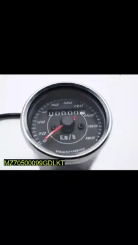 *Product Name*: Round Shape Motorcycle Speedometer *Product Description*: Bike Accessories *Product Details*:Material: Metal Product Type: Speedometer Color: Black Product Details: LED Lights And Glowing Needles Size: 4 x 3 Inches Note: There might be an error of 1-3 cm due to manual measurement, and slight color differences may occur as a result of varying lighting and monitor effects. Product Code: MZ70500099GDLKT markiz app