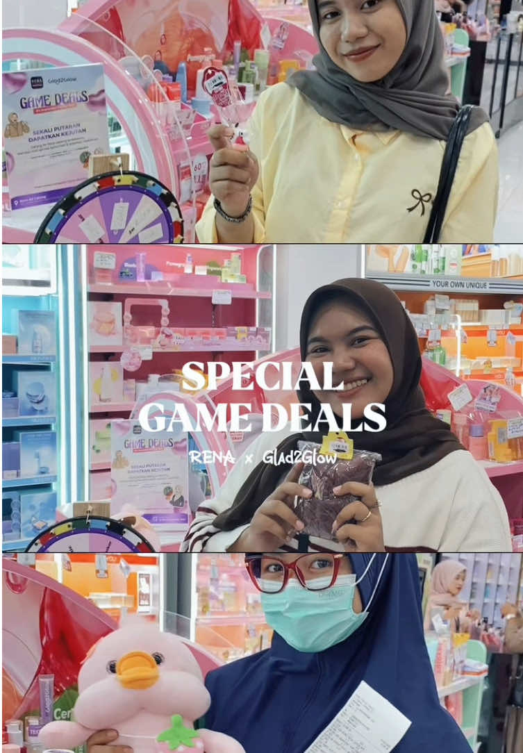recap keseruan event game deals by @glad2glow.indo di Rena Lamongan kemarin!🥰 next myRena mau event apa lagi, ya?🙌🏻 #renafactoryoutlet #renalamongan #lamongan24jam #fyppppppppppppppppppppppp #glad2glow 