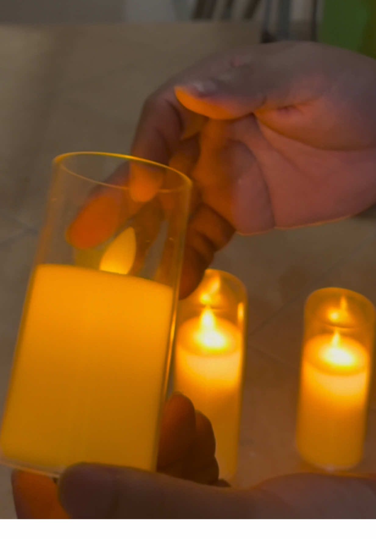 Led Swing Candle for All Soul's day #allsoulsday #candles #ledcandles #viralvideo 