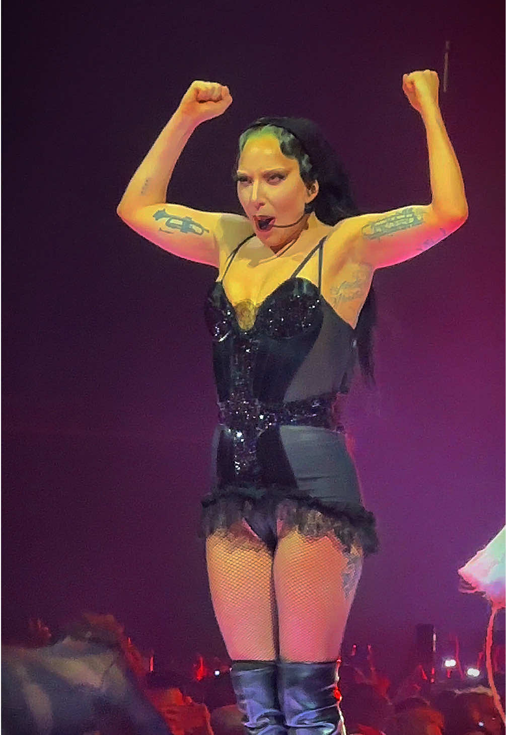 Poker Face by @ladygaga at the O2 last night ❤️‍🔥 #mayhemtour #ladygaga #concert #o2 