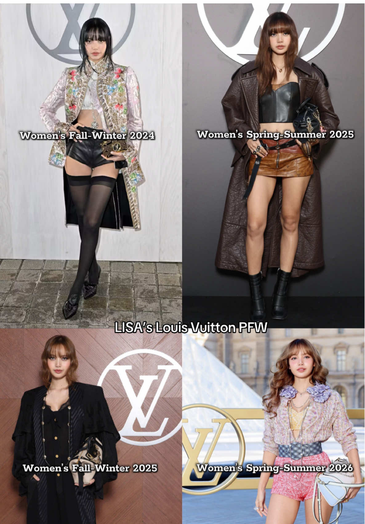 FASHION #LISA #LouisVuitton #blackpink #lloud #fyp 