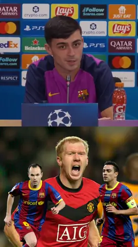 🗣️🔵🔴 Pedri sobre la comparación que hizo Scholes de él con Xavi e Iniesta 