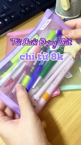 Loại này vừa bền vừa để được nhiều, mà có vài kkk nè #hopbut #tuidungbut #dungcuhoctap #bút #vanphongpham 