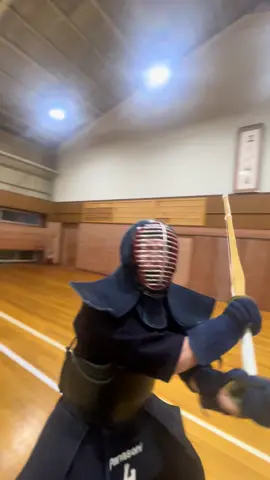 剣道目線　こんな感じ！ #剣道 #samurai #Budo #kendodrone #Kendo 