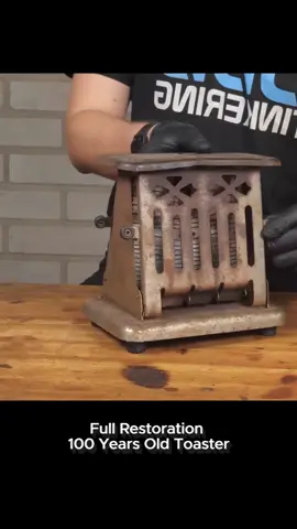Full Restoration 100 Years old Toaster #restoration #antique #rusty #satisfying #asmr 