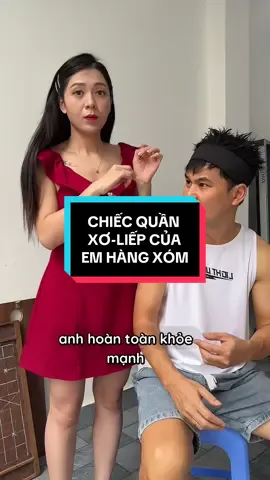 Chiếc quần xơ-liếp của em hàng xóm #votongdanhmeo 