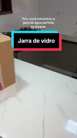 Jarra De Vidro Borossilicato Com Tampa De Inox Suco Água 1,5 Litros Transparente LINK NOS COMENTÁRIOS!!  ##viraltiktok##fy##shopee##jarra