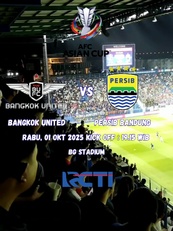 jadwal afc champions two ~ Bangkok United vs Persib Bandung#jadwalbola #sports #Soccer #viral #fyp 