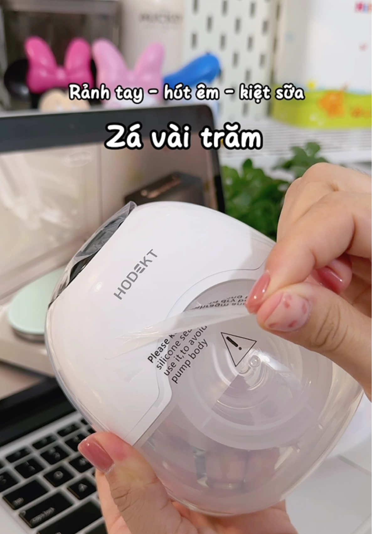 + 1 máy hút sữa zá hạt dẻ mà ổn áp #hodekt #mayhutsuaranhtay #mayhutsuahodekt #mebimsua #hutsua 
