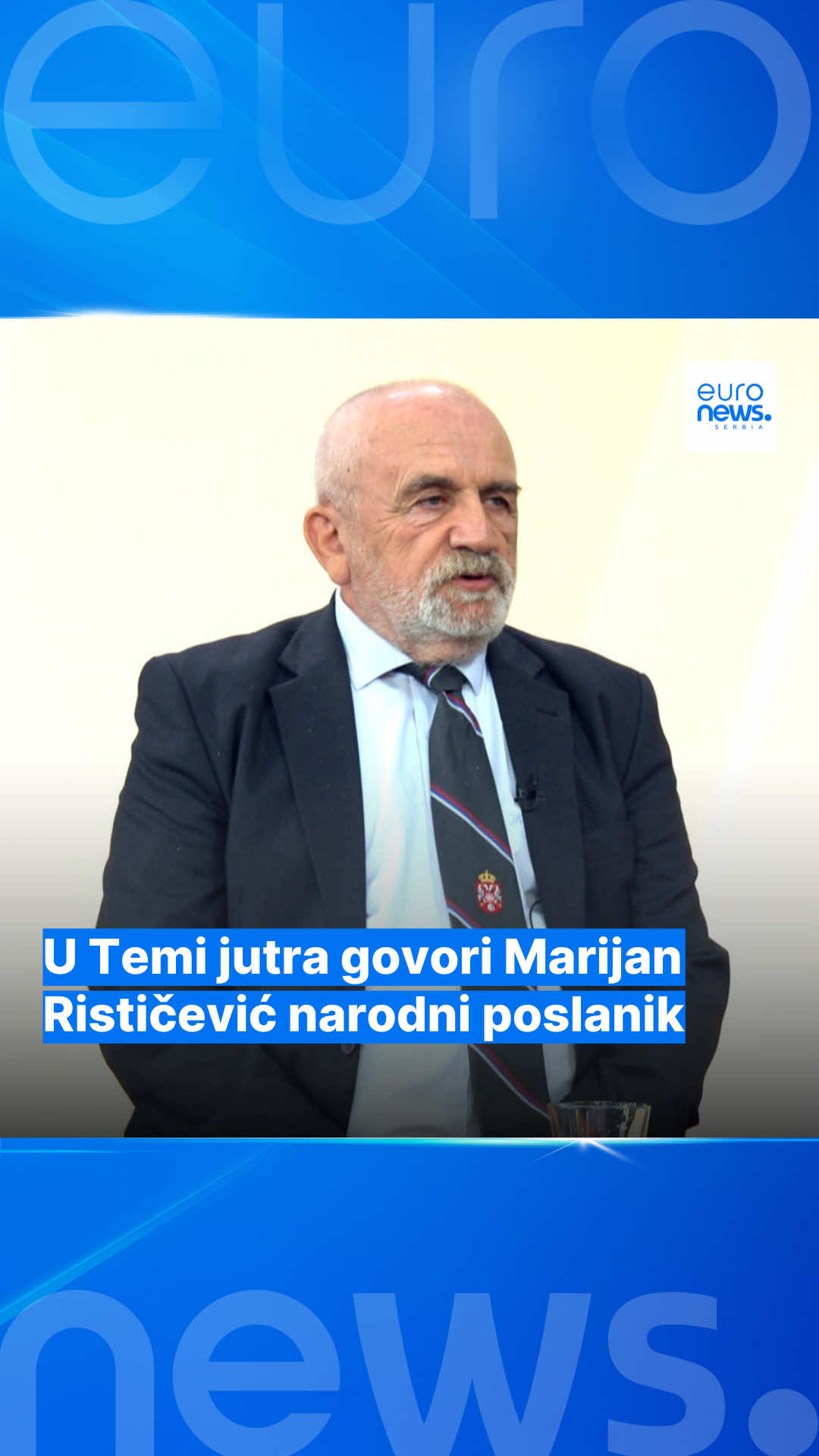 U Temi jutra govori Marijan Rističević narodni poslanik #euronews #euronewsserbia #euronewsjutro #politika 