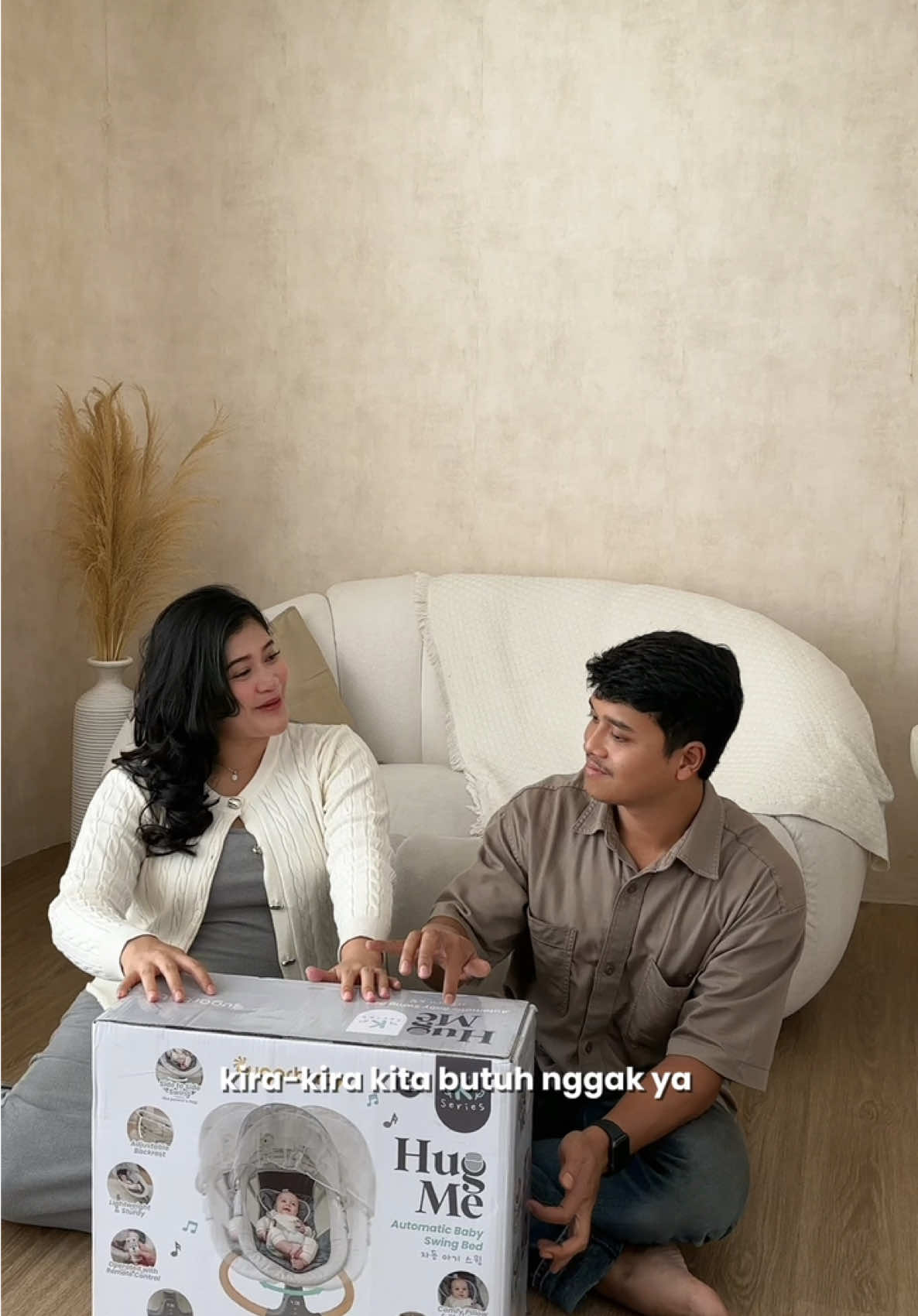 ganyangka udah ditahap unboxing perlengkapan baby #sugarbaby #BouncerHugMe #Bouncerbayi #ayunanbayi #pregnant 