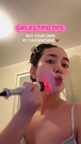 1k per session, no more! Bought it on the orange app for only 4k. ❤️ I can use it on my whole body and face. So happy! ❤️ #rfmachine #cavitation #rffacetightening #BeautyTok #fyp 