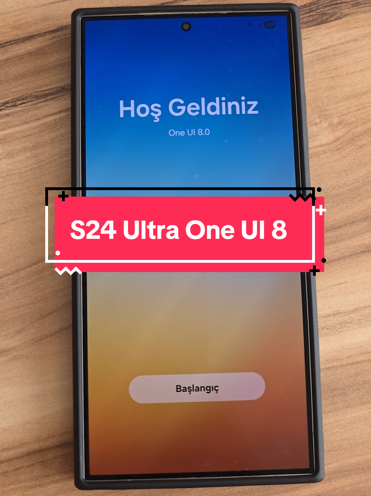 One UI 8 ve Android 16 Samsung Galaxy S24 ailesine de geldi. S24 Ultra'ya yeni güncellemeyi kurdum.  #samsung #oneui8 #s24 #telefon #teknoloji i