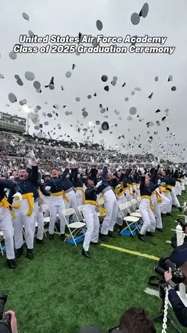 United States Air Force Academy Class of 2025 Graduation Ceremony🇺🇸 #us #usa #america #usairforce #usmilitary 