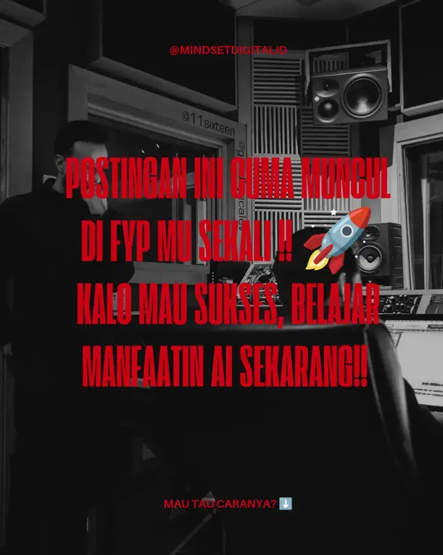 Kebanyakan orang masih pakai AI cuma buat seru-seruan. ​ Padahal kalau tau caranya, AI bisa jadi mesin uang 💸  ​Kamu bisa: ✨ Bikin produk digital 👉 dijual berulang kali ⏳ ✨ Hemat waktu buat kerjaan harian  ✨Bangun income tanpa harus ribet ​ Tapi kuncinya ada di skill nge-prompt AI. Kalau asal, hasilnya biasa aja. Kalau tepat, hasilnya bisa luar biasa! 🚀 ​ 💬 Komentar 