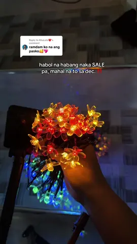 Replying to @KhuLots❤ habol na habang sale pa. #christmasdecor #christmaslights 