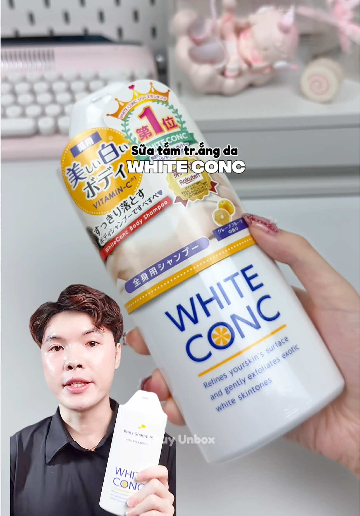 Sũa tắm White Conc #suatamtrangda #whiteconc #vuthaibinh #cohocchamda 