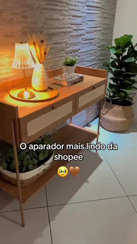 Aparador mais lindo da Shopee🤌🏼♥️ #moveis #moveisrusticos #enchovalcasanova #casanova #shopee 