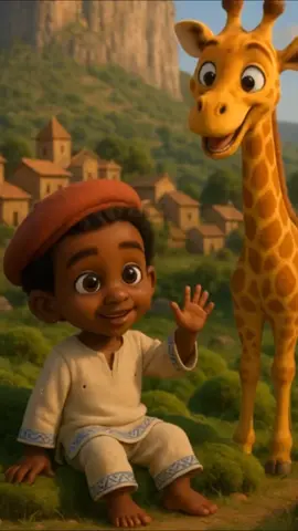 ሰላም ቀጭኔ 🖐️ 🦒 #aynukids #storytime #kidssong #trend #fyp 