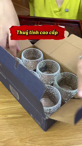 Bộ cốc chén ly thuỷ tinh cao cấp #ngahamina #chenthuytinh #lythuytinh #cocthuytinh 