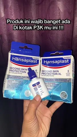 Jangan sampai di kotak P3K mu tidak punya ini !!! @Hansaplast Indonesia  #hansaplast #secondskin #healfasterlikesecondskin #tenangbawahansaplast #acnepatch 
