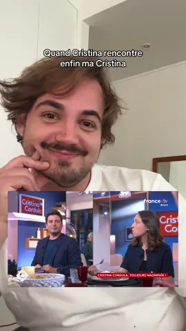 J’suis si touché, merci @C à vous 🥹💖 et merci @Cristina Cordula ! #humou#humourtinacordula 