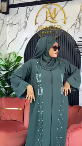 Double Chiffon Dubai Abaya  Price—65k 09051113654 wtspp only  Shop at zamani plaza unguwan rimi kaduna 