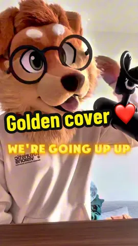 Little cover of Golden from Demon Kpop Hunters! #fursuit #cover #cute 