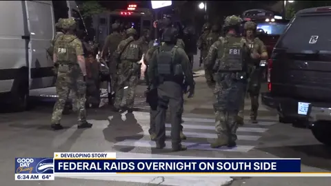 An immigration raid reportedly hit Chicago's South Side overnight.