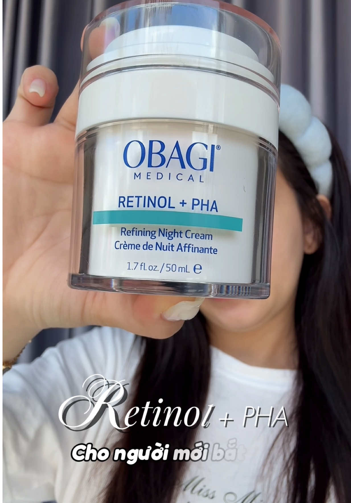 Retinol cho ng mới bắt đầu, dùng được cho da nhạy cảm #ObagimedicalVietnam #Melivetap #kynguyenmoi #ObagiRetinolPHA #hangdaisy 