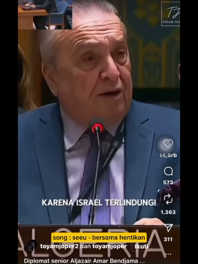 Maaf kan kami karena isr43l terlindungi ... kebal hukum international