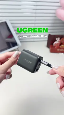 combo sạc nhanh 30W của nhà Ugreen #ugreen #dientu #sacnhanh #daysacnhanh #cusacnhanh 