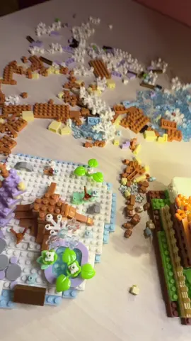 mainan bricks rumah pohon sakura ada empat pilihan musim.. coba cek aja guys klian suka yg mna #bricks #rumahpohon #sakura #buildingbricks 